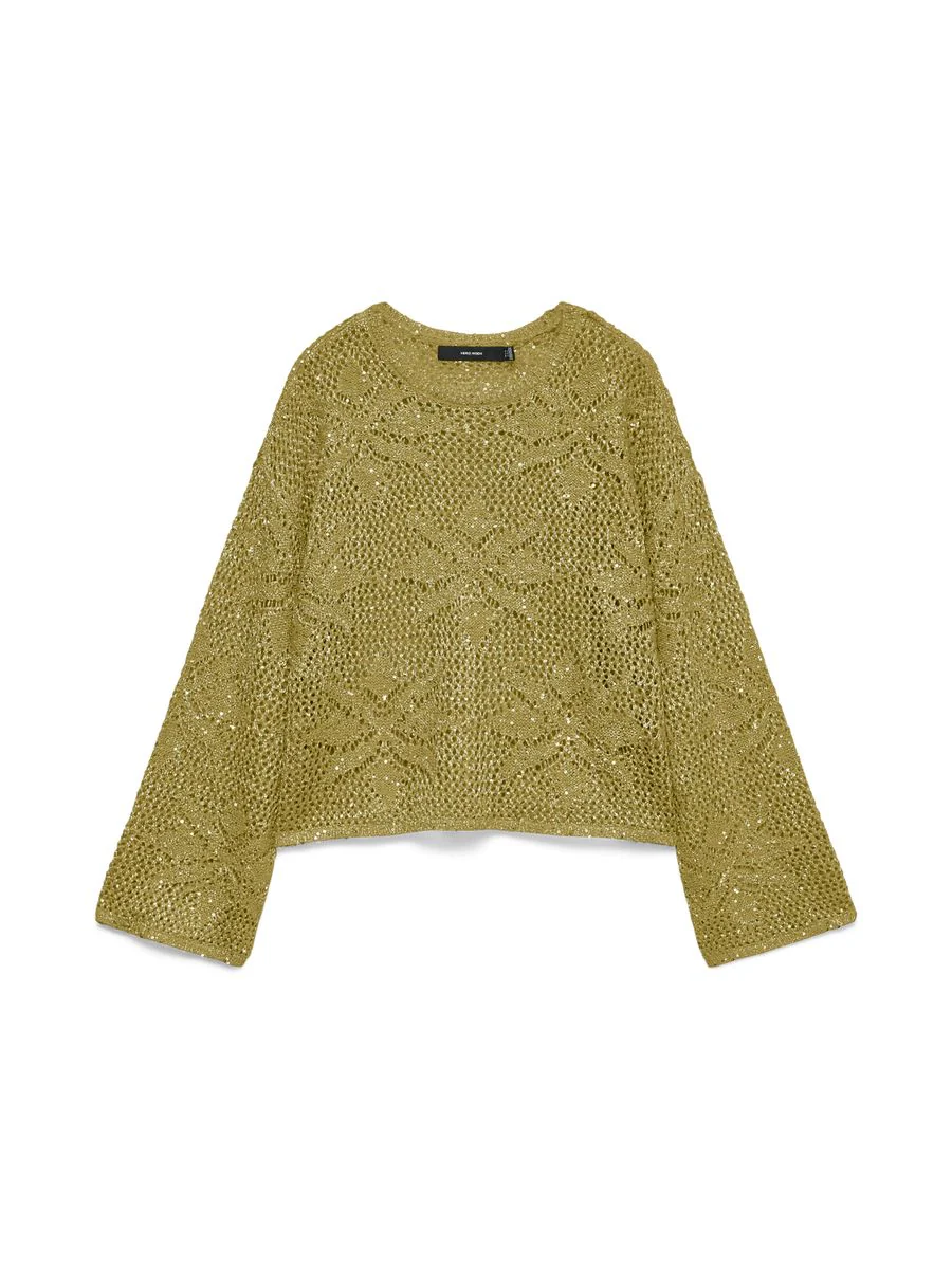 VMLEILANI FLOWER LS O-NECK PULLOVER - Image 6