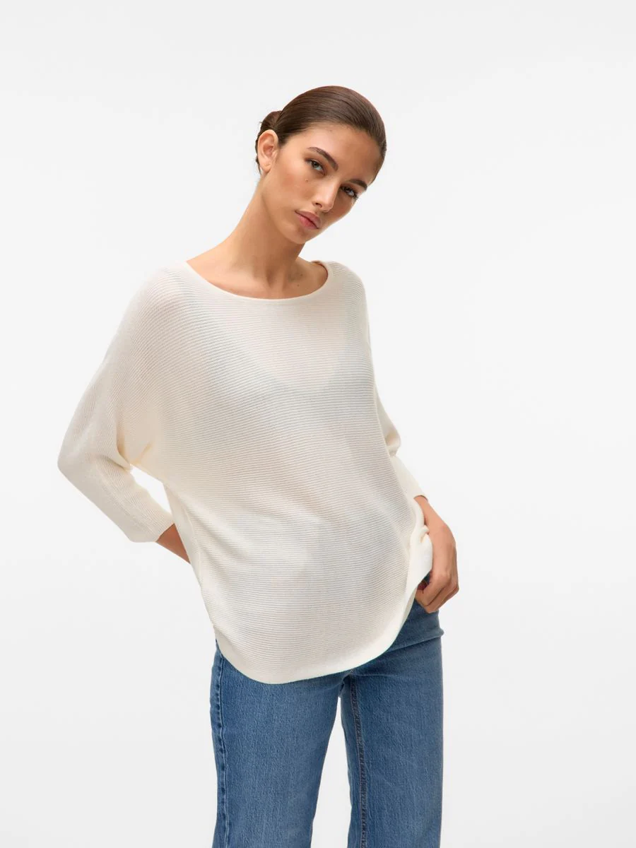 VMNORA 3/4 BOATNECK BLOUSE NOOS - Image 2