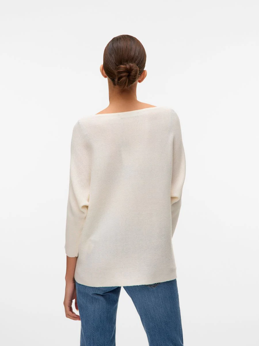 VMNORA 3/4 BOATNECK BLOUSE NOOS - Image 4