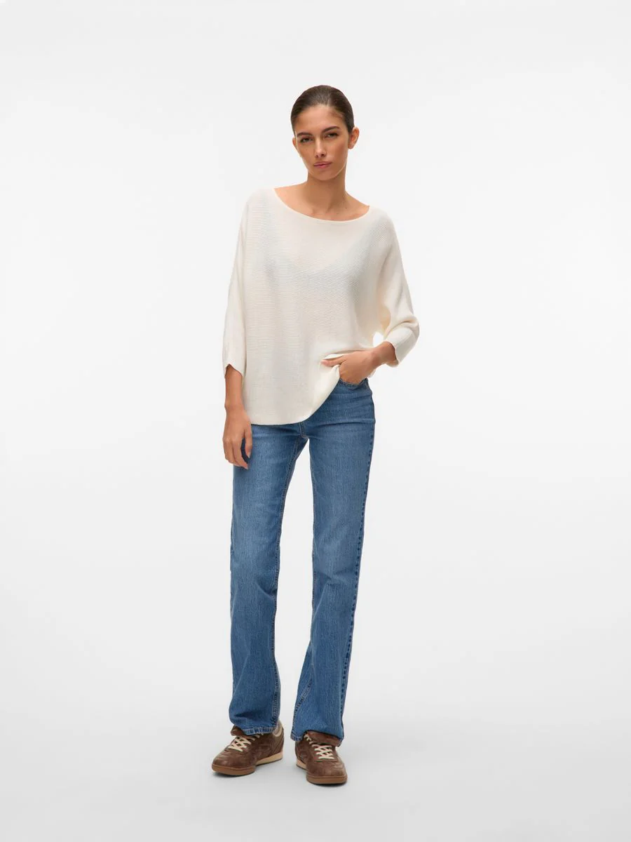 VMNORA 3/4 BOATNECK BLOUSE NOOS - Image 5