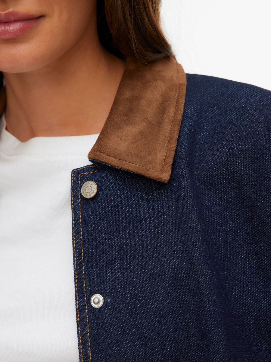 VMNOVIE LS DENIM BARN JACKET SI346 - Image 2