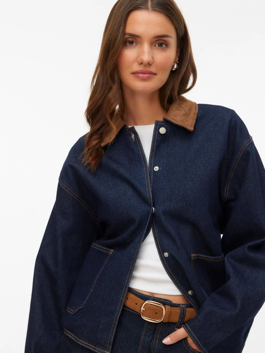 VMNOVIE LS DENIM BARN JACKET SI346 - Image 3