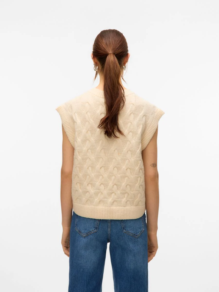 VMPIPER SL V-NECK VEST BOO - Image 3