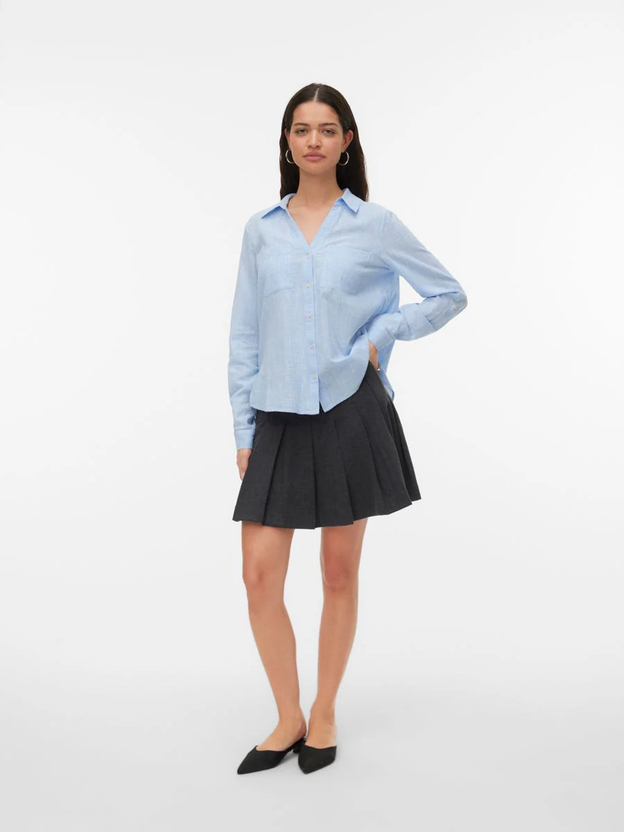 VMTHILDE LS SHIRT WVN NOOS - Image 2