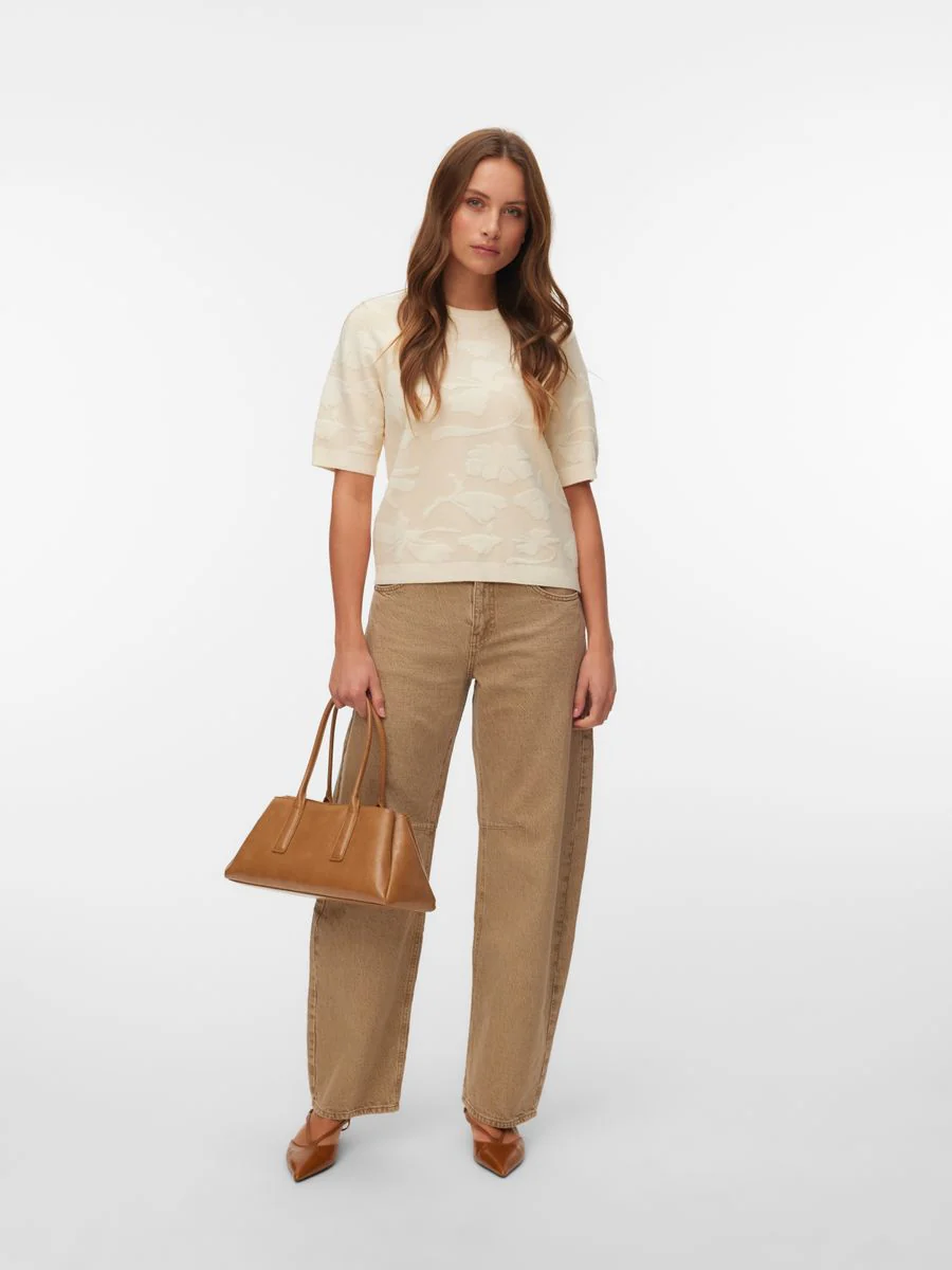 VMVISTA 2/4 O-NECK PULLOVER BOO - Image 2